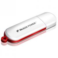 USB Flash Drive 8Gb - Silicon Power LuxMini 320 White SP008GBUF2320V1W