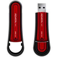 USB Flash Drive 64Gb - A-Data S107 USB 3.0 Red AS107-64G-RRD