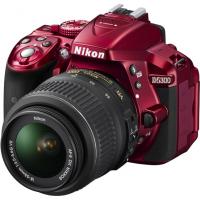 Фотоаппарат Nikon D5300 Kit AF-S DX 18-55 mm f/3.5-5.6G VR II Red