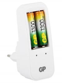 Зарядное устройство GP PowerBank 410GS + 2 ак. AAA 650 mAh (PB410GS65-2CR2)