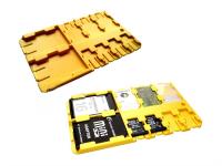 Футляр REFI Holder SD / microSD / SIM Yellow
