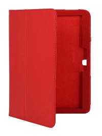 Аксессуар Чехол Samsung Galaxy Tab 3 10.1 IT Baggage иск. кожа Red ITSSGT1032-3