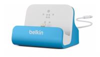Аксессуар Док-станция Belkin ChargeSync Dock для iPhone 5 Blue F8J045btBLU