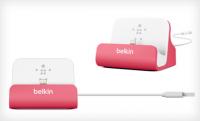 Аксессуар Док-станция Belkin ChargeSync Dock for iPhone 5 Pink F8J045btPNK
