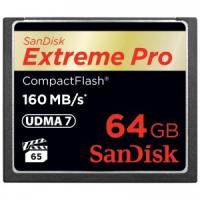 Карта памяти 64Gb - SanDisk 1000x Extreme Pro CF 160MB/s - Compact Flash SDCFXPS-064G-X46