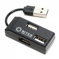 5bites HB24-201BK USB 4 ports Black