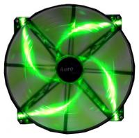 Вентилятор AeroCool Silent Master Green LED 200mm EN55710