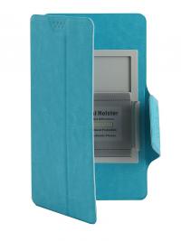 Аксессуар Чехол Media Gadget Clever SlideUP L 5.1-5.5-inch иск. кожа Blue CSU014