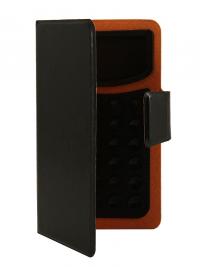 Аксессуар Чехол Prolife Platinum 4.0-inch на присосках эко кожа Black 4087515