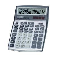 Калькулятор Citizen CCC-112WB Grey - двойное питание