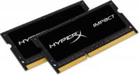 Модуль памяти Kingston HyperX Impact PC3-12800 SO-DIMM DDR3L 1600MHz CL9 - 16Gb KIT (2x8Gb) HX316LS9IBK2/16