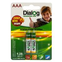 Аккумулятор AAA - Dialog HR03/1100-2B 1100 mAh Ni-MH (2 штуки)