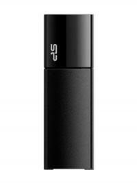USB Flash Drive 16Gb - Silicon Power Ultima U05 USB 2.0 Black SP016GBUF2U05V1K