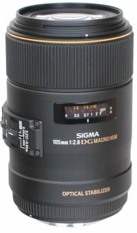 Объектив Sigma Canon AF 105 mm F/2.8 EX DG OS HSM Macro