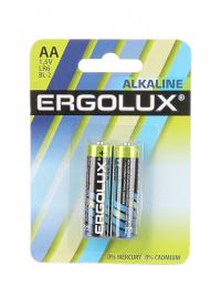 Батарейка AA - Ergolux LR6 Alkaline BL-2 LR6 BL-2