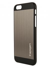 Аксессуар Чехол SGP Aluminum Fit (PET) 4.7-inch for iPhone 6 Space Grey SGP10948