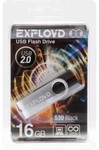 USB Flash Drive 16Gb - Exployd 530 Black EX016GB530-B