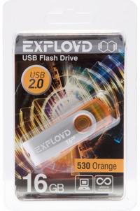 USB Flash Drive 16Gb - Exployd 530 Orange EX016GB530-O