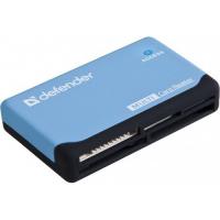 Карт-ридер Defender Ultra USB 2.0 Black-Blue 83500