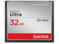 Карта памяти 32Gb - SanDisk Ultra CF 50MB/s - Compact Flash SDCFHS-032G-G46