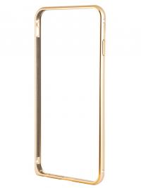 Аксессуар Чехол-бампер Ainy for iPhone 6 Plus Gold QC-A014L