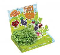 Растение Happy Plant hps-210 Детский развивающий набор для выращивания Весёлая грядка