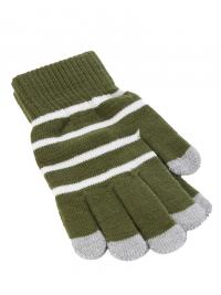 Теплые перчатки для сенсорных дисплеев iCasemore трикотажные Green