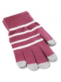 Теплые перчатки для сенсорных дисплеев iCasemore трикотажные Purple