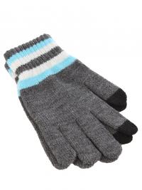 Теплые перчатки дл сенсорных дисплеев iCasemore трикотажные р.UNI Grey