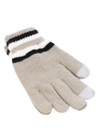 Теплые перчатки для сенсорных дисплеев iCasemore трикотажные р.UNI Khaki