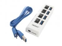Хаб USB Orient BC-307 4-ports
