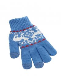 Теплые перчатки для сенсорных дисплеев CBR / Human Friends Mobile Comfort Fiver р.UNI Blue