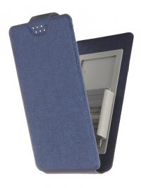 Аксессуар Чехол-флип Clever SlideUP S 3.5-4.3-inch универсальный иск. кожа Dark-Blue