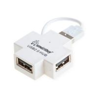 Хаб USB SmartBuy SBHA-6900-W USB 4 ports White