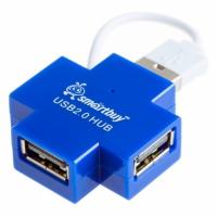 Хаб USB SmartBuy SBHA-6900-B USB 4 ports Blue