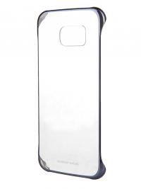 Аксессуар Чехол-накладка Samsung SM-G920 Galaxy S6 Clear Cover Black EF-QG920BBEGRU