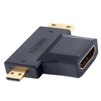 Аксессуар Perfeo HDMI A/F-HDMI D (micro HDMI)/M+HDMI C/M (mini HDMI) A7006