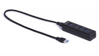 Хаб USB Orico H4013-U3 USB 4-Ports Black