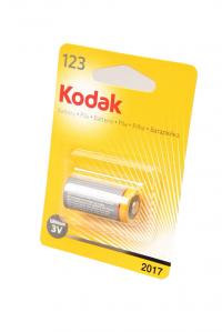 Батарейка CR123 - Kodak CR123A 3V BL1 (1 штука)