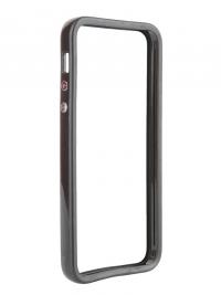 Аксессуар Чехол-бампер Nobby Practic для iPhone 5/5S BM-001 Black