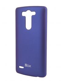 Аксессуар Чехол-накладка LG G3S SkinBox 4People Blue T-S-LG3S-002 + защитная пленка