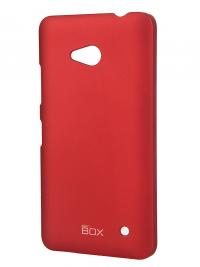 Аксессуар Чехол-накладка Microsoft Lumia 640 SkinBox Shield 4People Red T-S-ML640-002