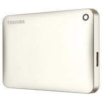 Жесткий диск Toshiba Canvio Connect II 500Gb Satin Gold HDTC805EC3AA