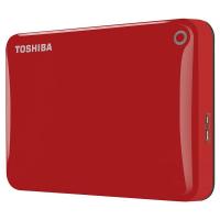 Жесткий диск Toshiba Canvio Connect II 500Gb Red HDTC805ER3AA