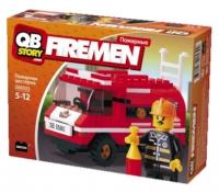 Конструктор QBStory Firemen Пожарная машина