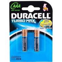 Батарейка AAA - Duracell Turbo MAX LR03-MN2400 / MX2400 (2 штуки)