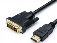 Аксессуар ATcom DVI-HDMI 1.8m Black АТ3808