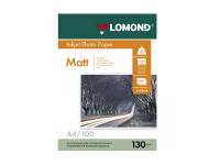 Фотобумага Lomond A4 130g/m2 матовая 100 листов