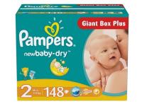 Подгузники Pampers New Baby-Dry Mini 3-6кг 148шт 4015400614456
