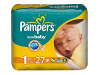 Подгузники Pampers New Baby-Dry Newborn 2-5кг 27шт 4015400264453